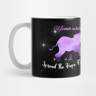 Alzheimer Awareness Spread The Hope Find A Cure Gift Mug